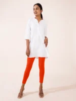 Cotton Stretch Ankle Length Leggings - Image 7