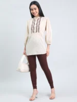 Cotton Stretch Ankle Length Leggings - Image 16