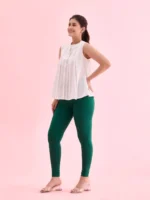 Cotton Stretch Ankle Length Leggings - Image 17