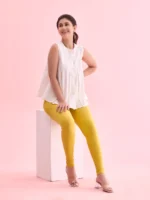 Cotton Stretch Ankle Length Leggings - Image 14