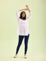 Cotton Stretch Ankle Length Leggings