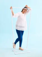 Cotton Stretch Ankle Length Leggings - Image 11