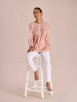 Cotton Stretch Ankle Length Leggings - Image 3